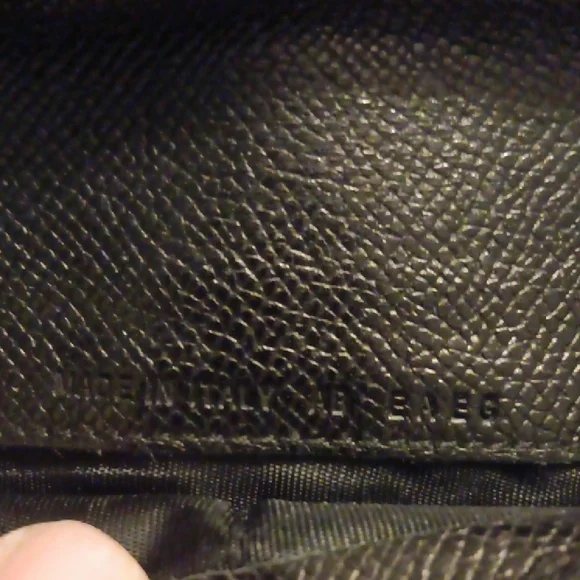 BVLGARI Vintage Rare Black Wallet with Snap Closure (EUC) - Picture 5 of 12